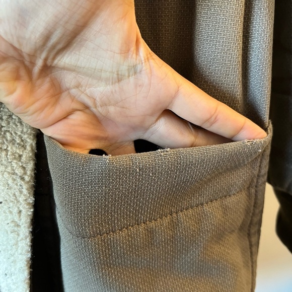 Marc By Marc Jacob Cotton-Wool Colorblock Pattern Parka Coat XS - Picture 13 of 14